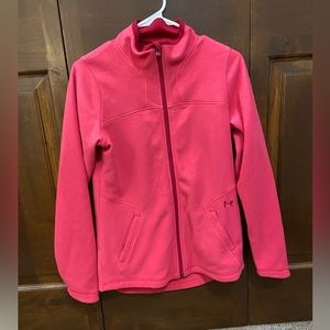 Pink Under Armour Zip Up